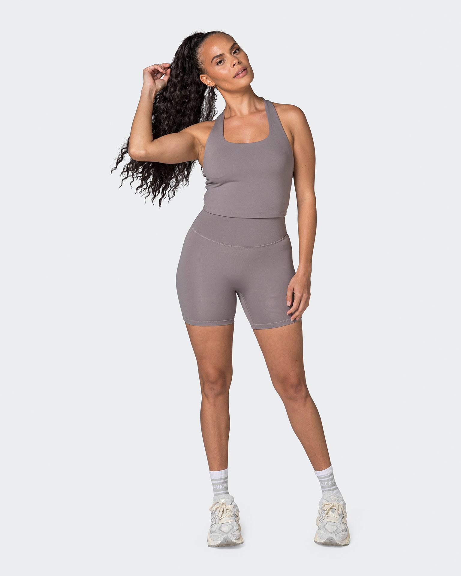 Dual Tank - Pearl Grey-Singlets & Tanks-XXS-042308PRLGRY-XXS-MNAPPRL23481-7-Muscle Nation