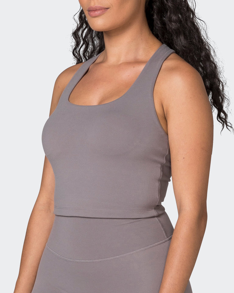 Dual Tank - Pearl Grey-Singlets & Tanks-XXS-042308PRLGRY-XXS-MNAPPRL23481-3-Muscle Nation
