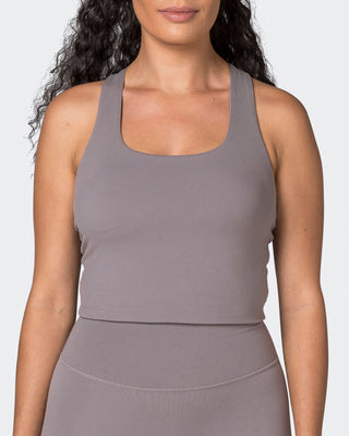 Dual Tank - Pearl Grey-Singlets & Tanks-XXS-042308PRLGRY-XXS-MNAPPRL23481-2-Muscle Nation