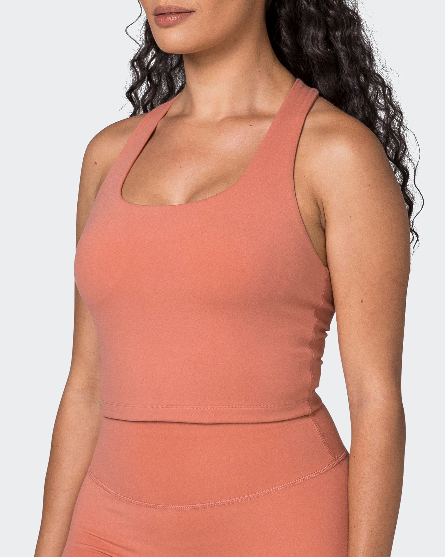 Dual Tank - Powdered Pink-Singlets & Tanks-XXS-042308PWDPNK-XXS-MNAPPRL23490-3-Muscle Nation