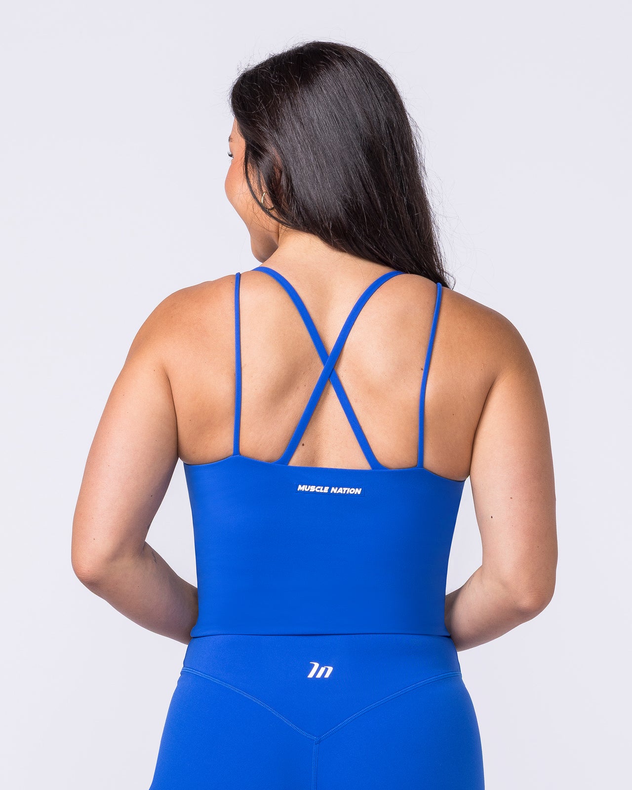 Cami Active Tank - Bondi Blue-Singlets & Tanks-XXS-022605BONDIBLU-XXS-MNAPPRL48368-4-Muscle Nation