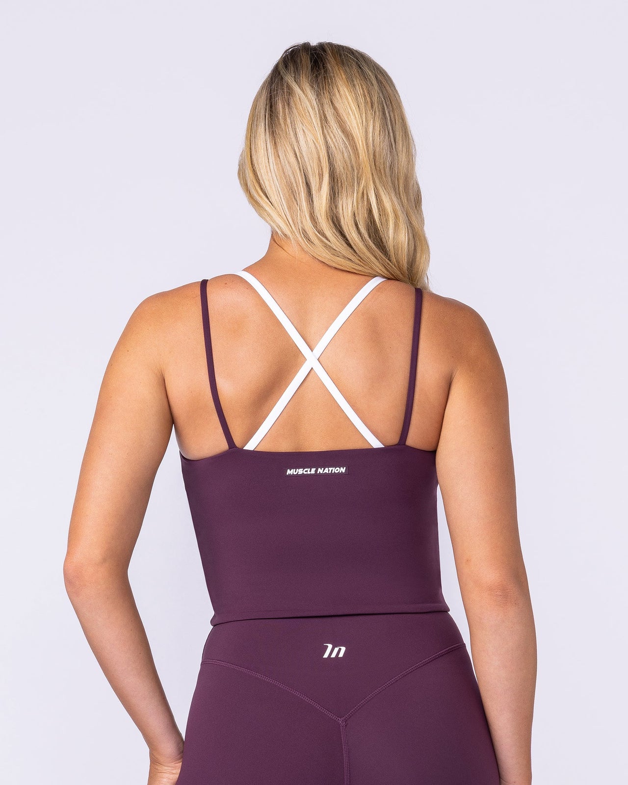 Cami Active Tank - Cranberry-Singlets & Tanks-XXS-112532CBRY-XXS-MNAPPRL45653-4-Muscle Nation