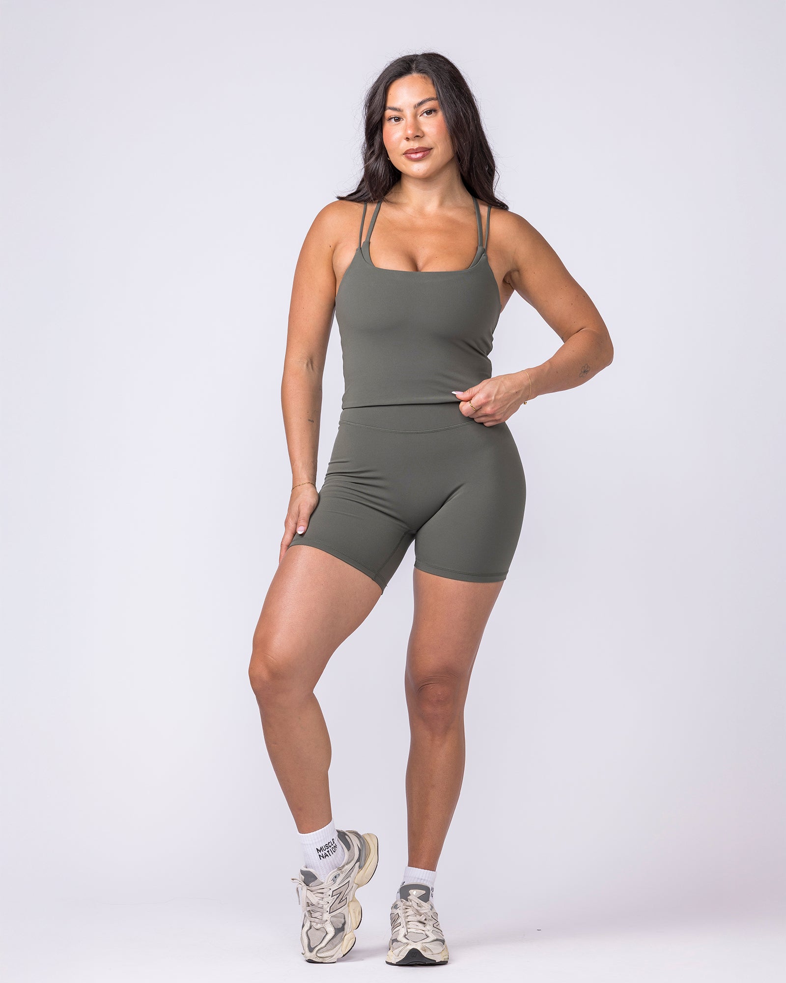 Cami Active Tank - Eucalyptus-Singlets & Tanks-XXS-022605EUYPTS-XXS-MNAPPRL48359-5-Muscle Nation