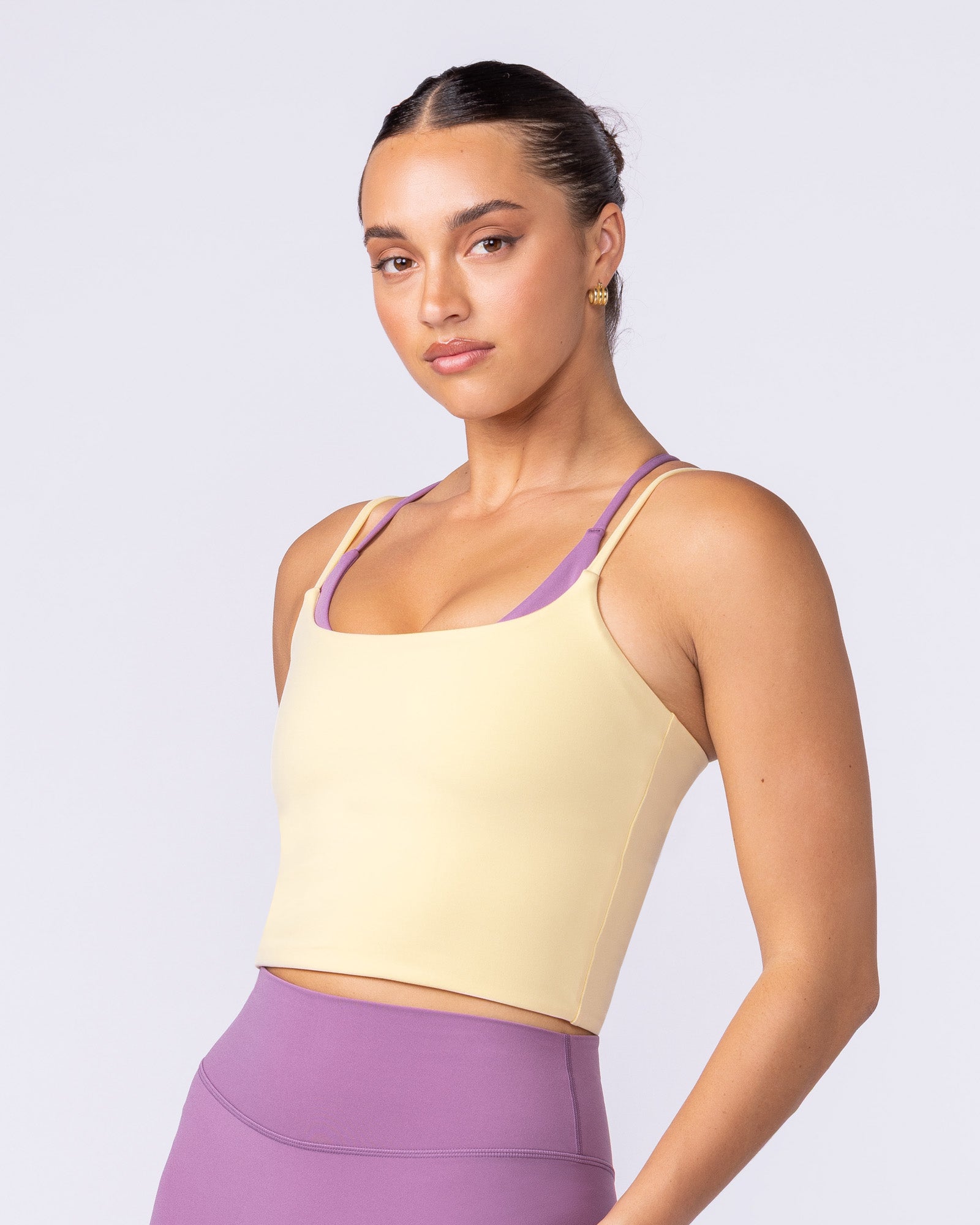 Cami Active Tank - Panna Cotta-Singlets & Tanks-XXS-112532PANCOT-XXS-MNAPPRL45662-3-Muscle Nation