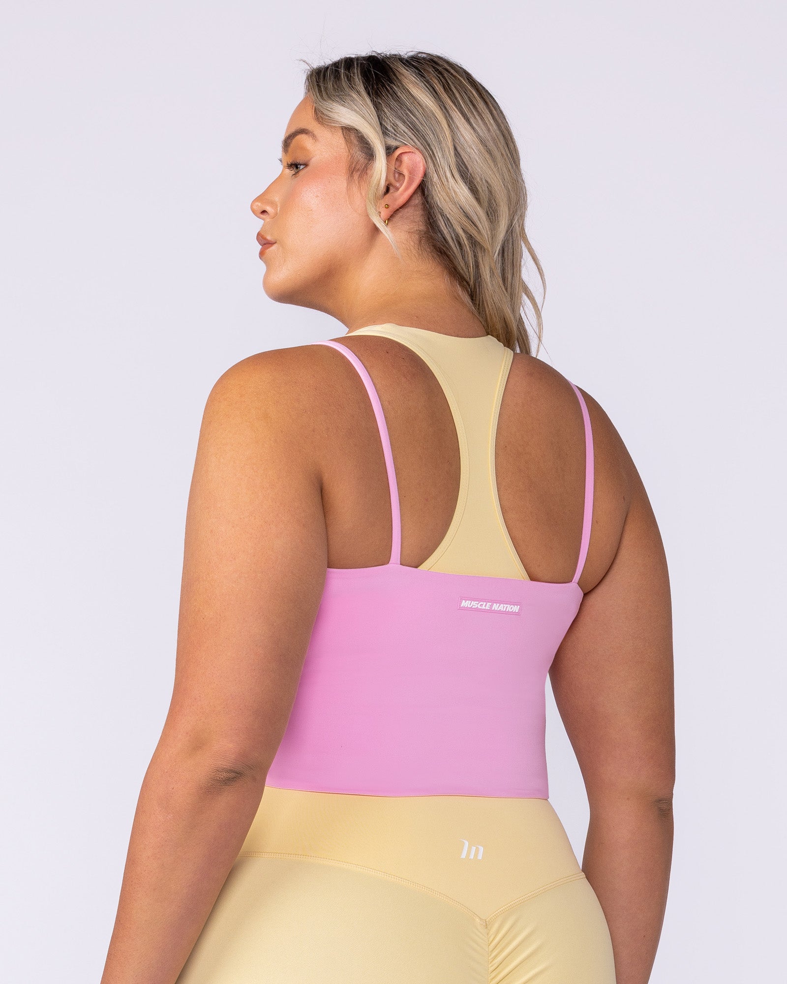 Cami Active Tank - Pink Pony-Singlets & Tanks-XXS-112532PNKPY-XXS-MNAPPRL45671-2-Muscle Nation