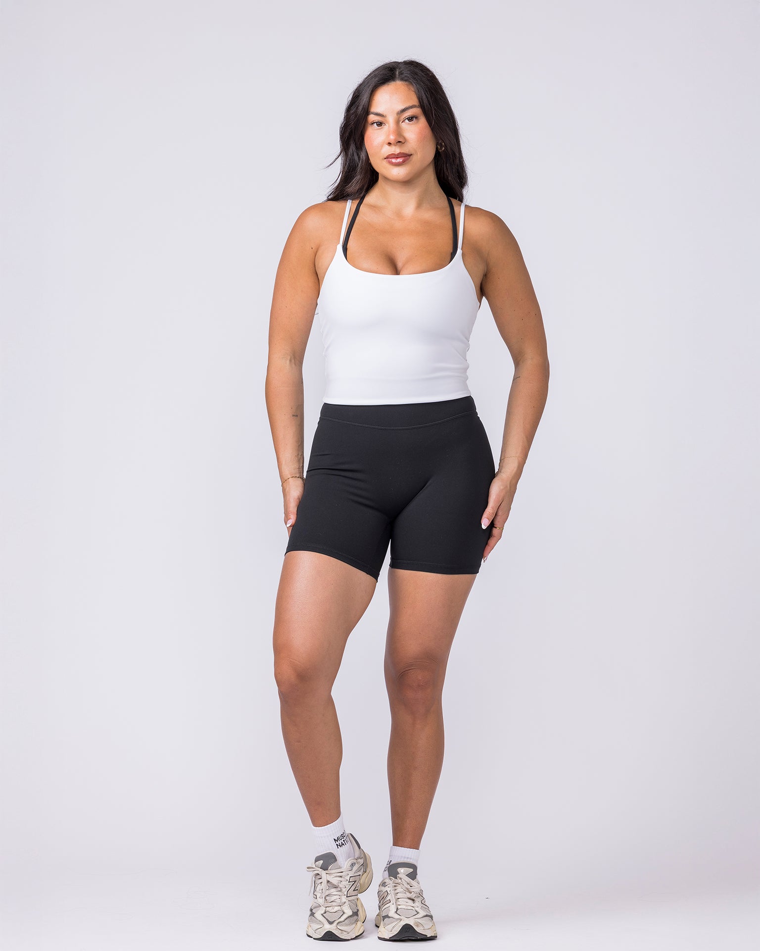 Cami Active Tank - White-Singlets & Tanks-XXS-032544WHT-XXS-MNAPPRL41572-6-Muscle Nation