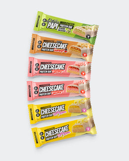 CHEESECAKE Protein Bar - Variety Pack - 6 Bars-Protein Bars-MNSUPPS0345-9359054001718-1-Muscle Nation