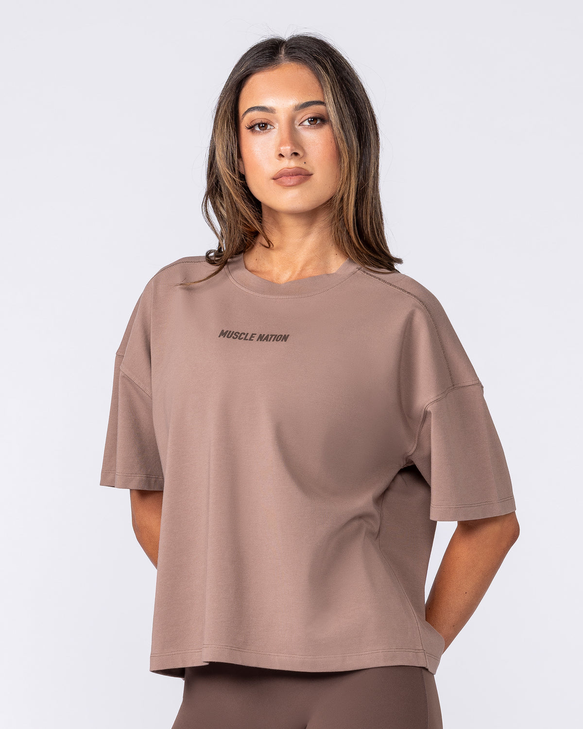 Classic Boxy Tee - Cookie