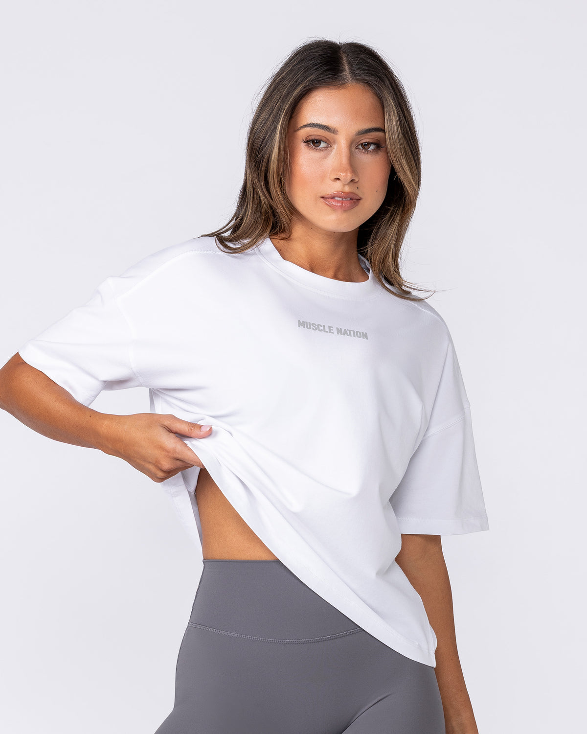 Classic Boxy Tee - White