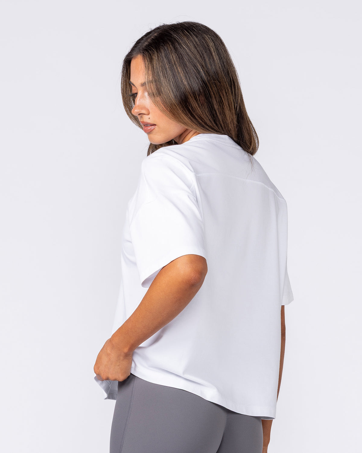 Classic Boxy Tee - White