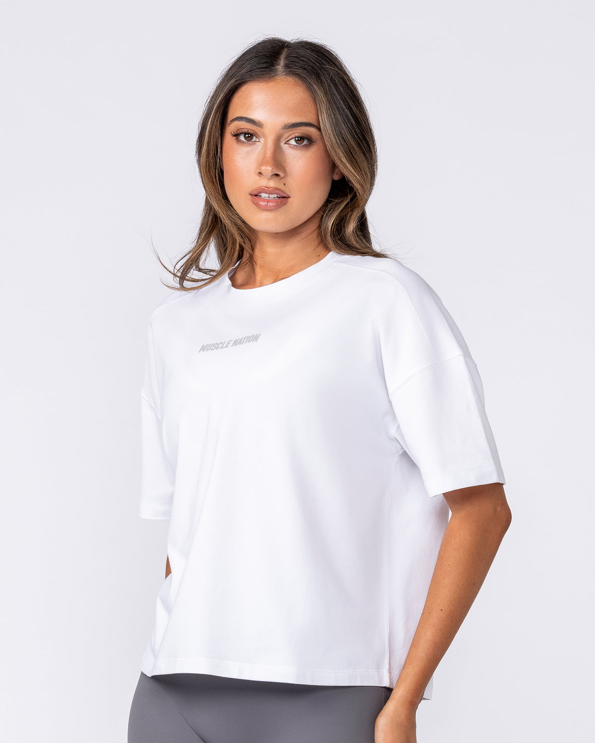 Classic Boxy Tee - White