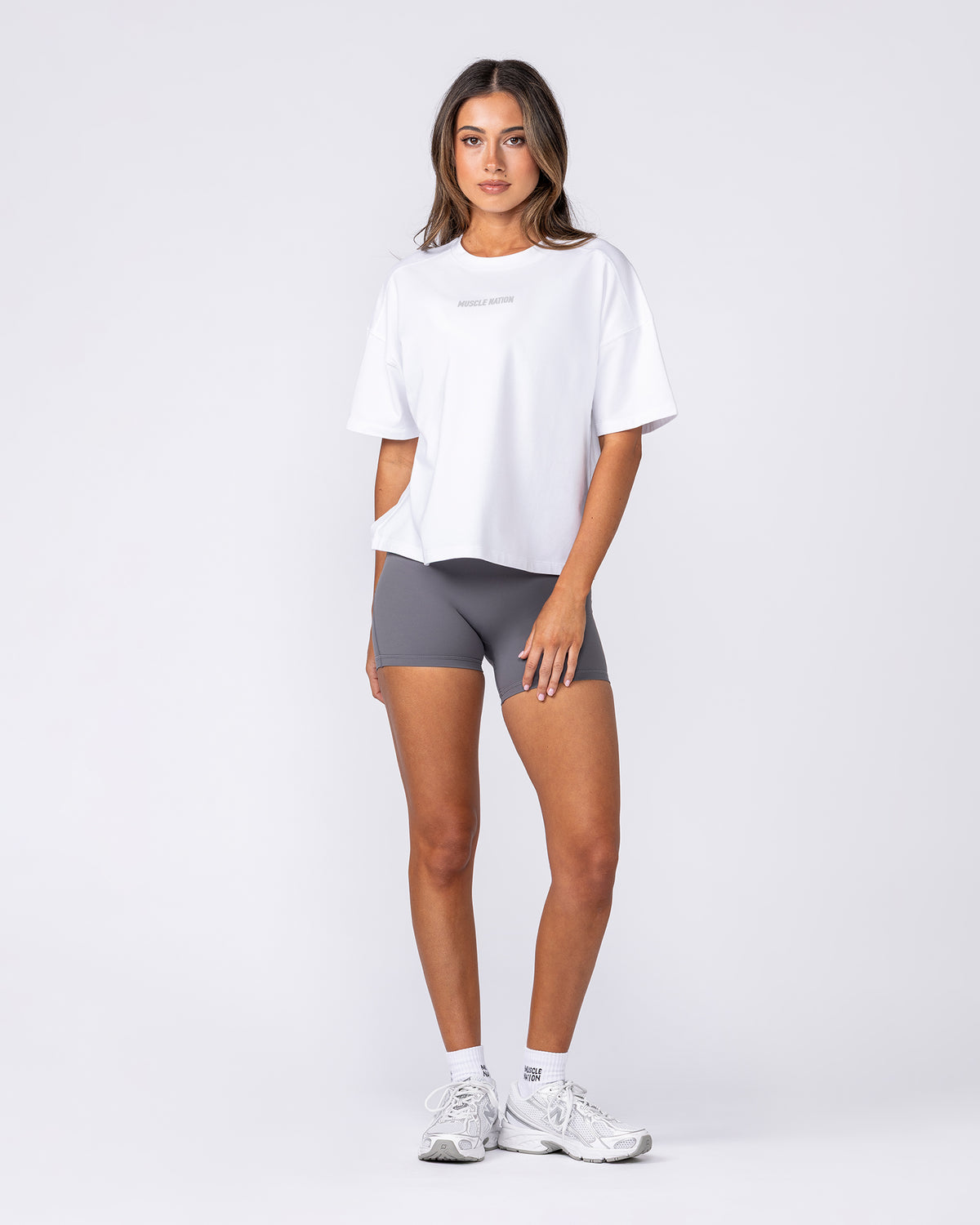 Classic Boxy Tee - White