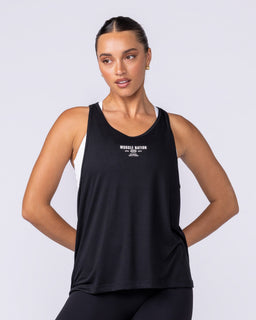 Classic Training Tank Black - Muscle Nation women's tank top