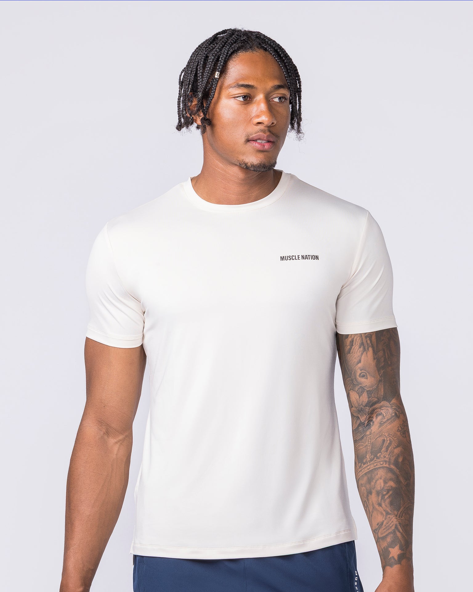 Climaflex Active Tee - Travertine-Tops-XS-022618TRAV-XS-MNAPPRL48800-1-Muscle Nation