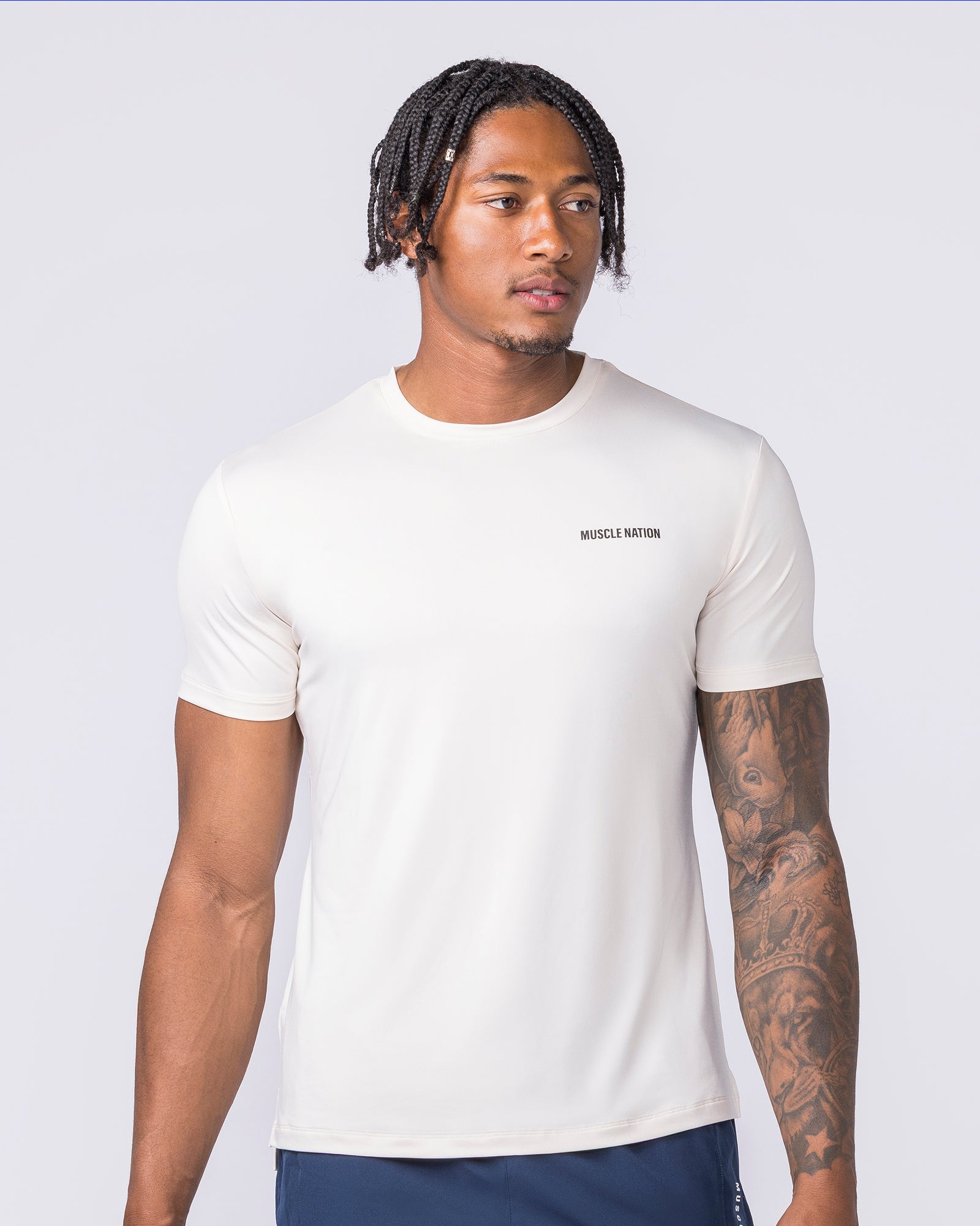 Climaflex Active Tee - Travertine-Tops-XS-022618TRAV-XS-MNAPPRL48800-1-Muscle Nation