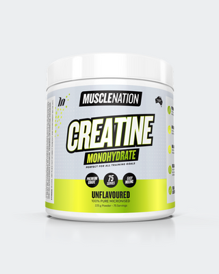 CREATINE MONOHYDRATE - 75 serves - Unflavoured-Creatine-MNSUPPS0305-9359054000971-1-Muscle Nation
