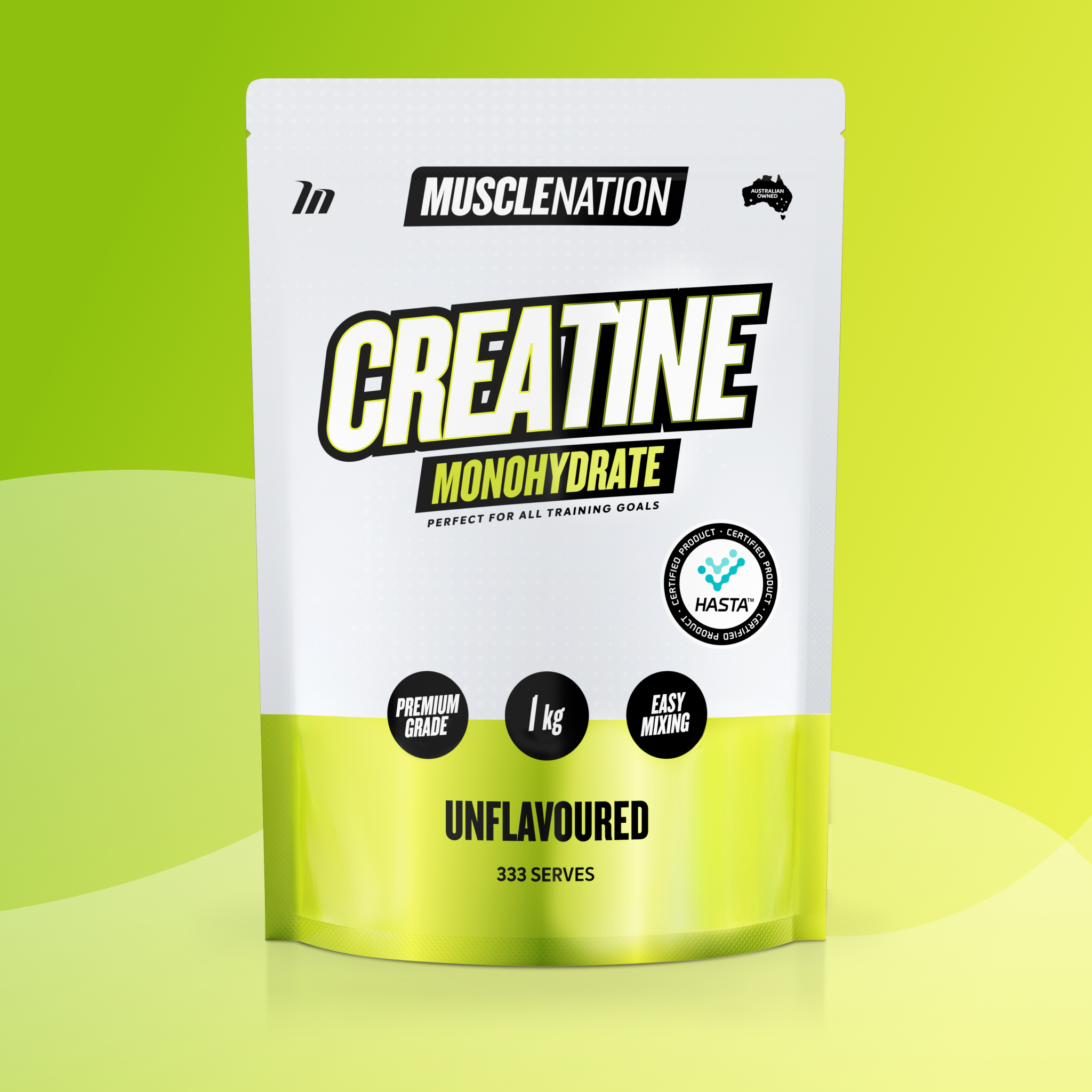 CREATINE MONOHYDRATE - Unflavoured 1kg-Creatine-MNSUPPS0390-9359054002760-1-Muscle Nation