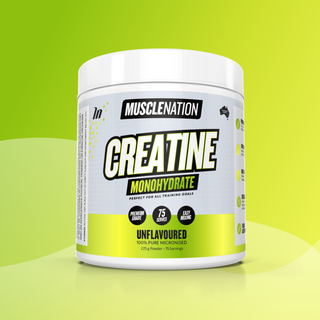 CREATINE MONOHYDRATE - Unflavoured 75 serves-Creatine-MNSUPPS0305-9359054000971-1-Muscle Nation