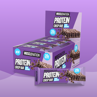 CRISP Protein Bar - Choc Brownie - Box of 12-Protein Bars-MNSUPPS0426-19359054002507-1-Muscle Nation