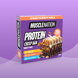CRISP Protein Bar - CRISP Variety Pack - 6 Bars-Protein Bars-MNSUPPS0462-9359054003163-1-Muscle Nation