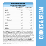 CUSTARD Protein Bar - Cookies & Cream - Box of 12-Protein Bars-MNSUPPS0192-19359054000329-3-Muscle Nation