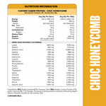 CUSTARD Casein Protein Choc Honeycomb - Muscle Nation casein protein powder, view 2