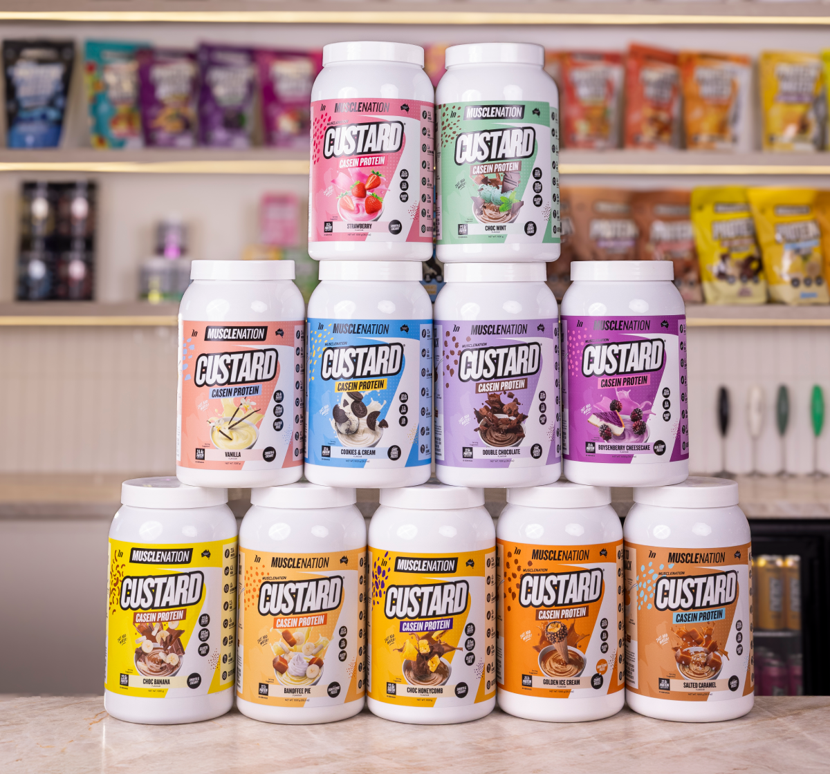 Custard Casein Protein