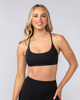 Darling Bralette - Black-Bralettes-XXS-082501BLK-XXS-MNAPPRL43611-1-Muscle Nation
