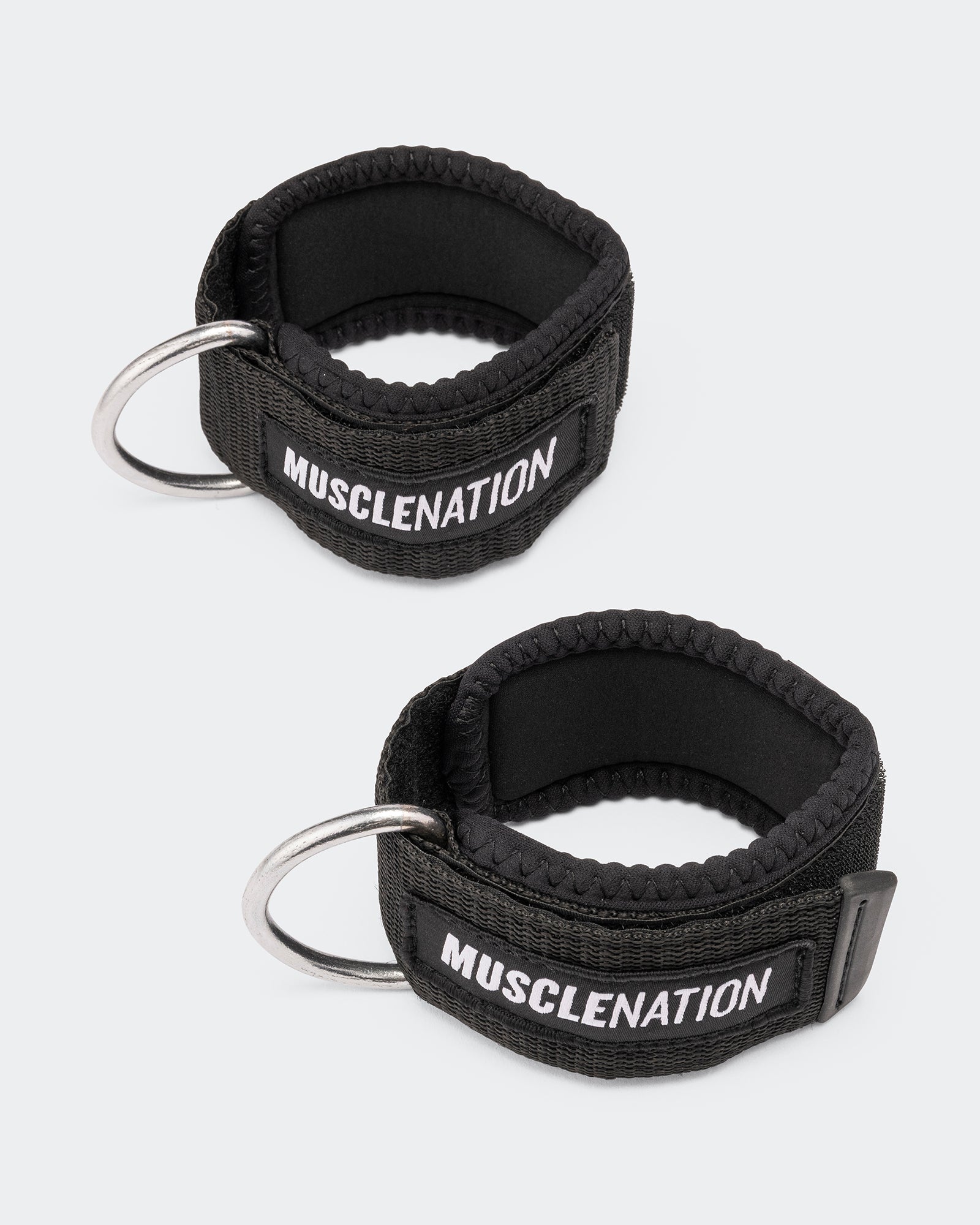 MN Ankle Straps - Black-Accessories-ACC1125208BLK-MNAPPRL47963-5-Muscle Nation