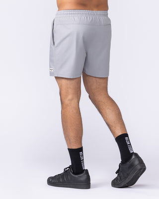 Daily 4" Shorts - Jet Grey-Shorts-S-1125164JETGRY-S-MNAPPRL46969-2-Muscle Nation
