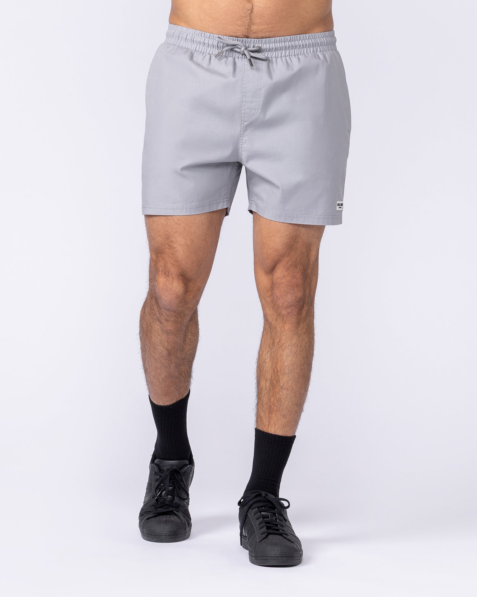 Daily 4" Shorts - Jet Grey-Shorts-S-1125164JETGRY-S-MNAPPRL46969-3-Muscle Nation