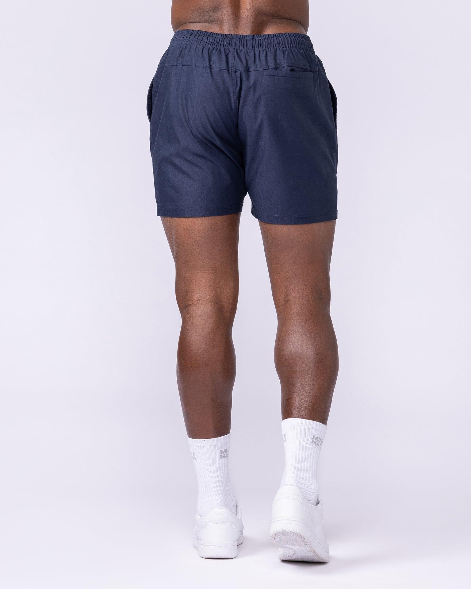 Daily 4" Shorts - Navy-Shorts-S-1125164NAVY-S-MNAPPRL46983-5-Muscle Nation