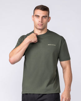Daily Regular Fit Tee in Dark Khaki