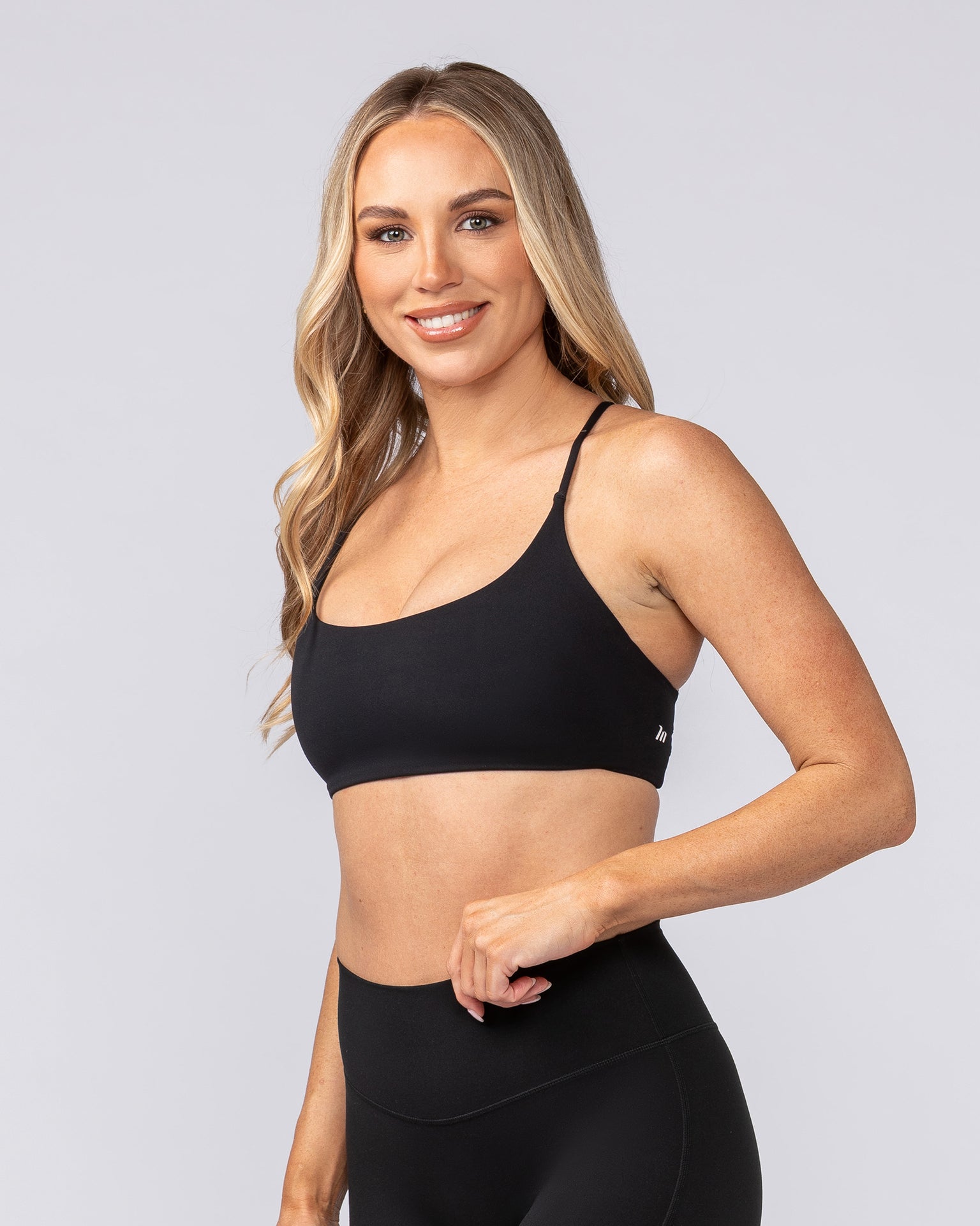 Darling Bralette - Black-Bralettes-XXS-082501BLK-XXS-MNAPPRL43611-2-Muscle Nation