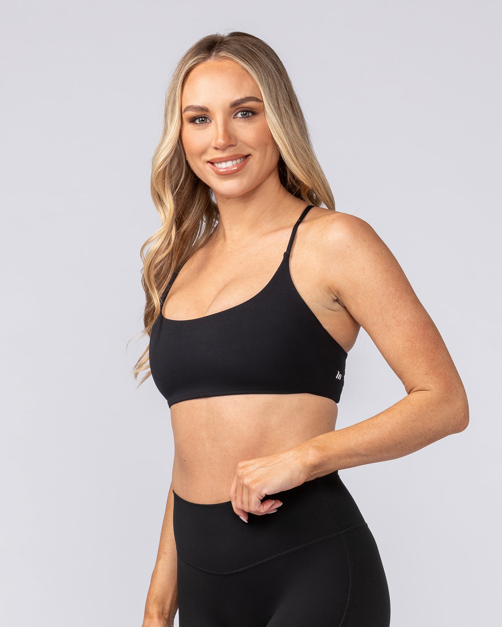 Darling Bralette - Black-Bralettes-XXS-082501BLK-XXS-MNAPPRL43611-2-Muscle Nation