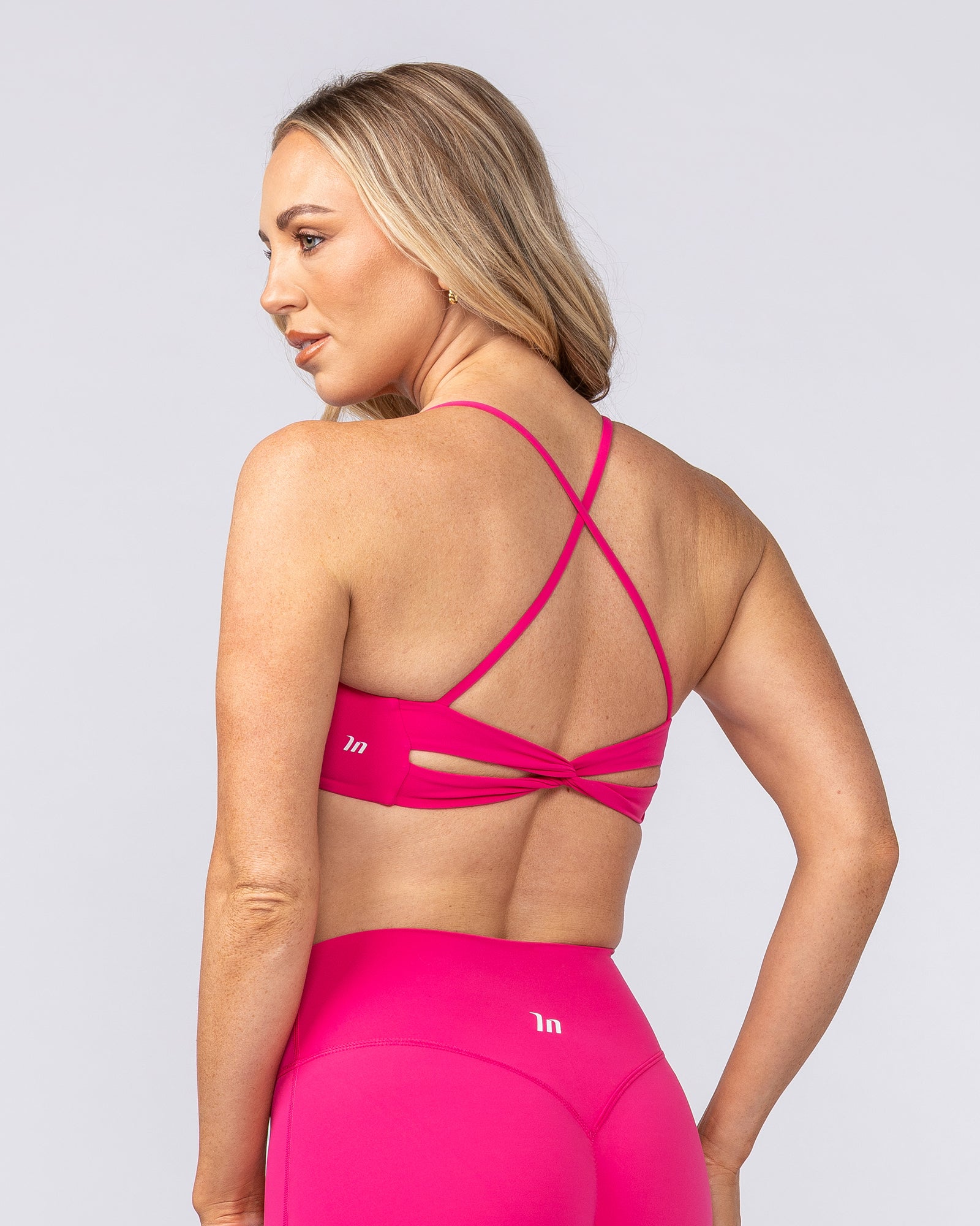 Darling Bralette - Raspberry-Bralettes-XXS-082501RASP-XXS-MNAPPRL43595-4-Muscle Nation