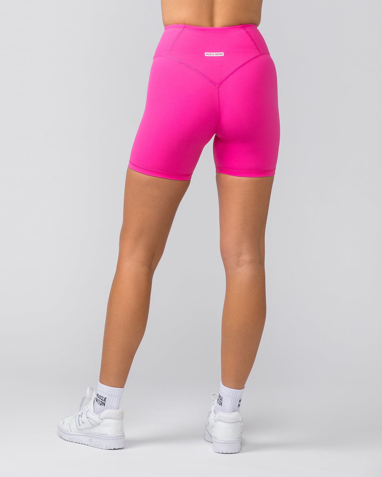 Contour Aura Bike Shorts - Luminous Pink-Shorts-XXS-042405LUMIPNK-XXS-MNAPPRL30073-5-Muscle Nation