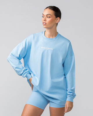 OG Oversized Long Sleeve Tee - Skyride-Long Sleeve T-Shirts-XXS-042411SKYRD-XXS-MNAPPRL30489-2-Muscle Nation