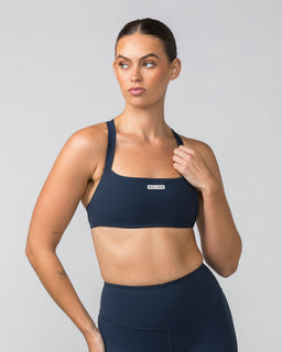 Scrunch Bralette Navy - Muscle Nation women's bralette