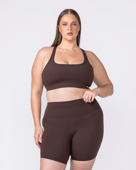 Desire Aura Bra - Cocoa-Sports Bras-XXS-032602COCOA-XXS-MNAPPRL49023-1-Muscle Nation