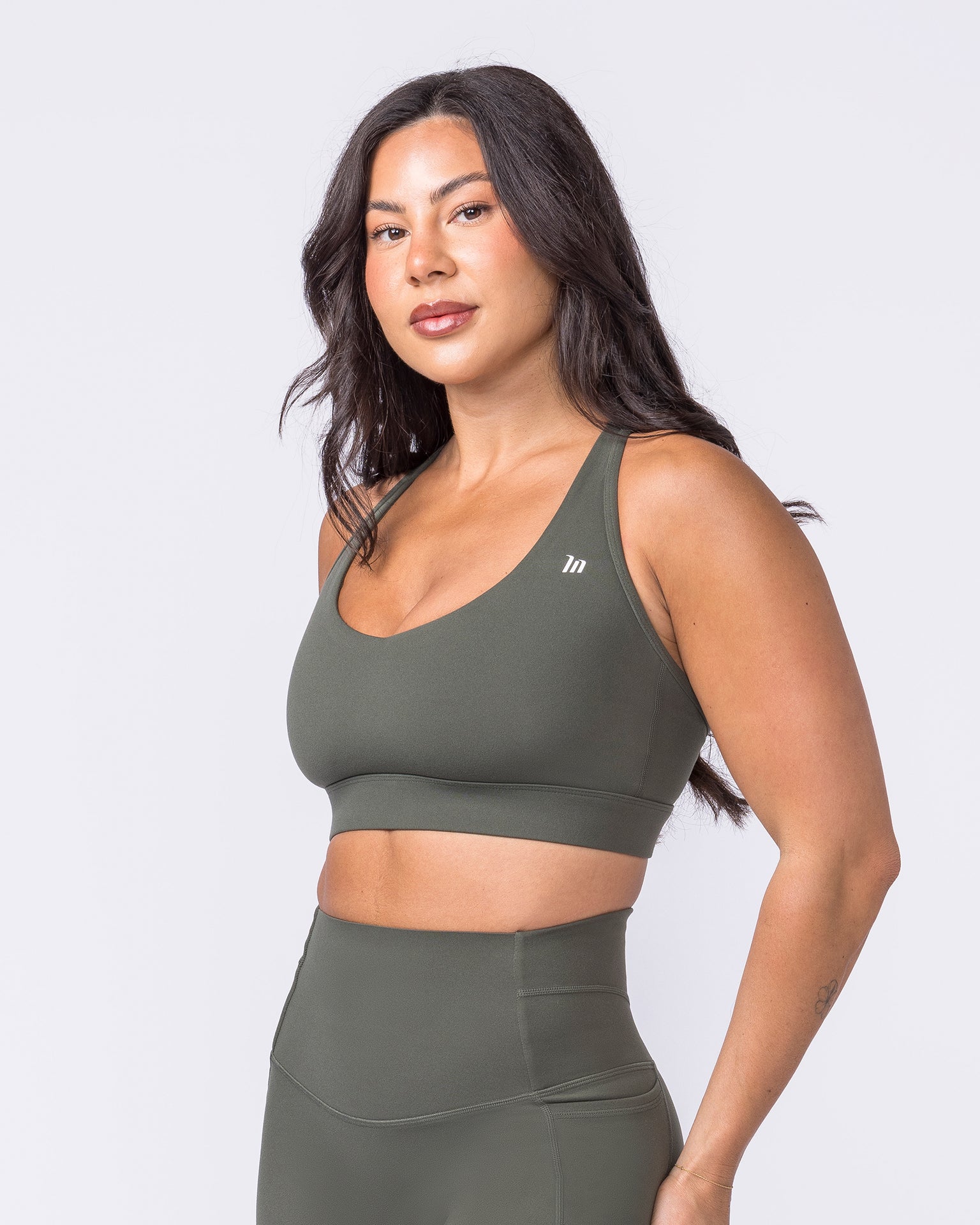 Elite Support Bra - Eucalyptus-Sports Bras-XS-022608EUYPTS-XS-MNAPPRL48422-7-Muscle Nation