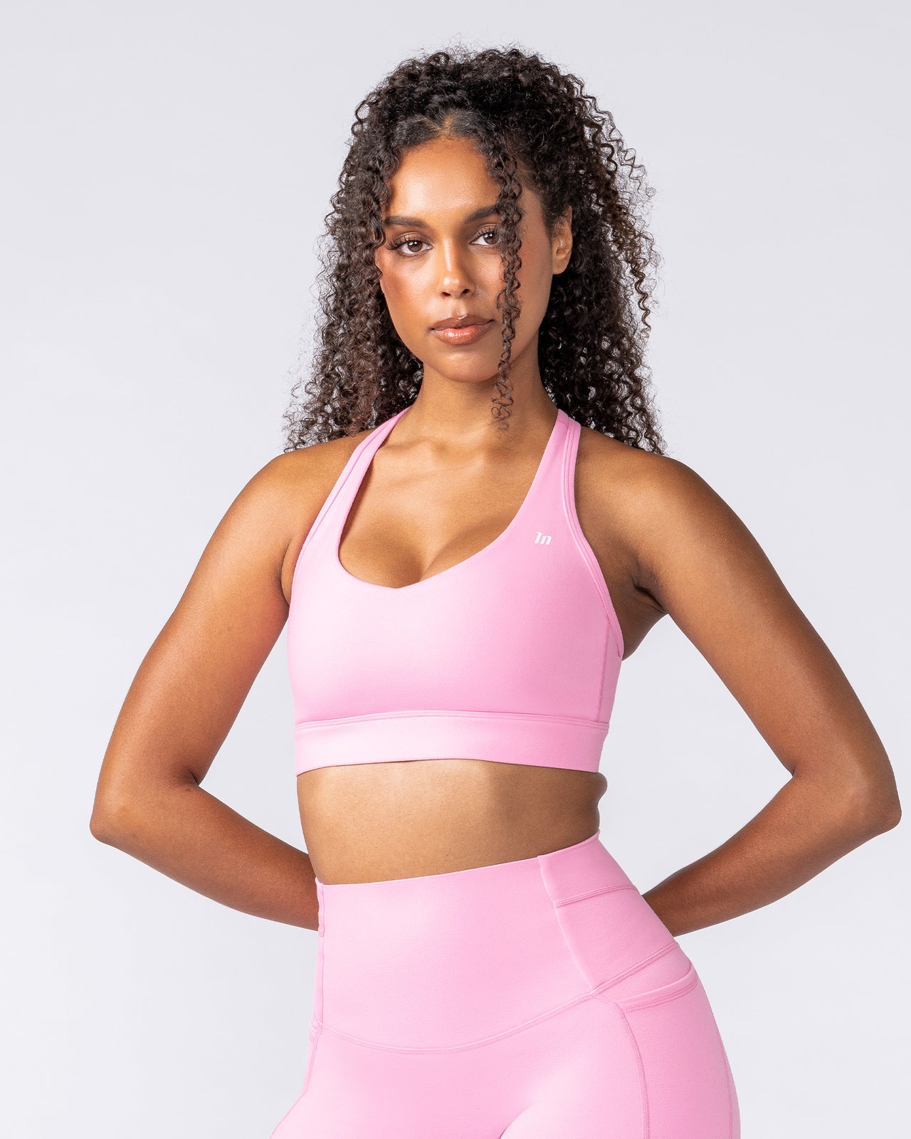 Elite Support Bra - Pink Frosting