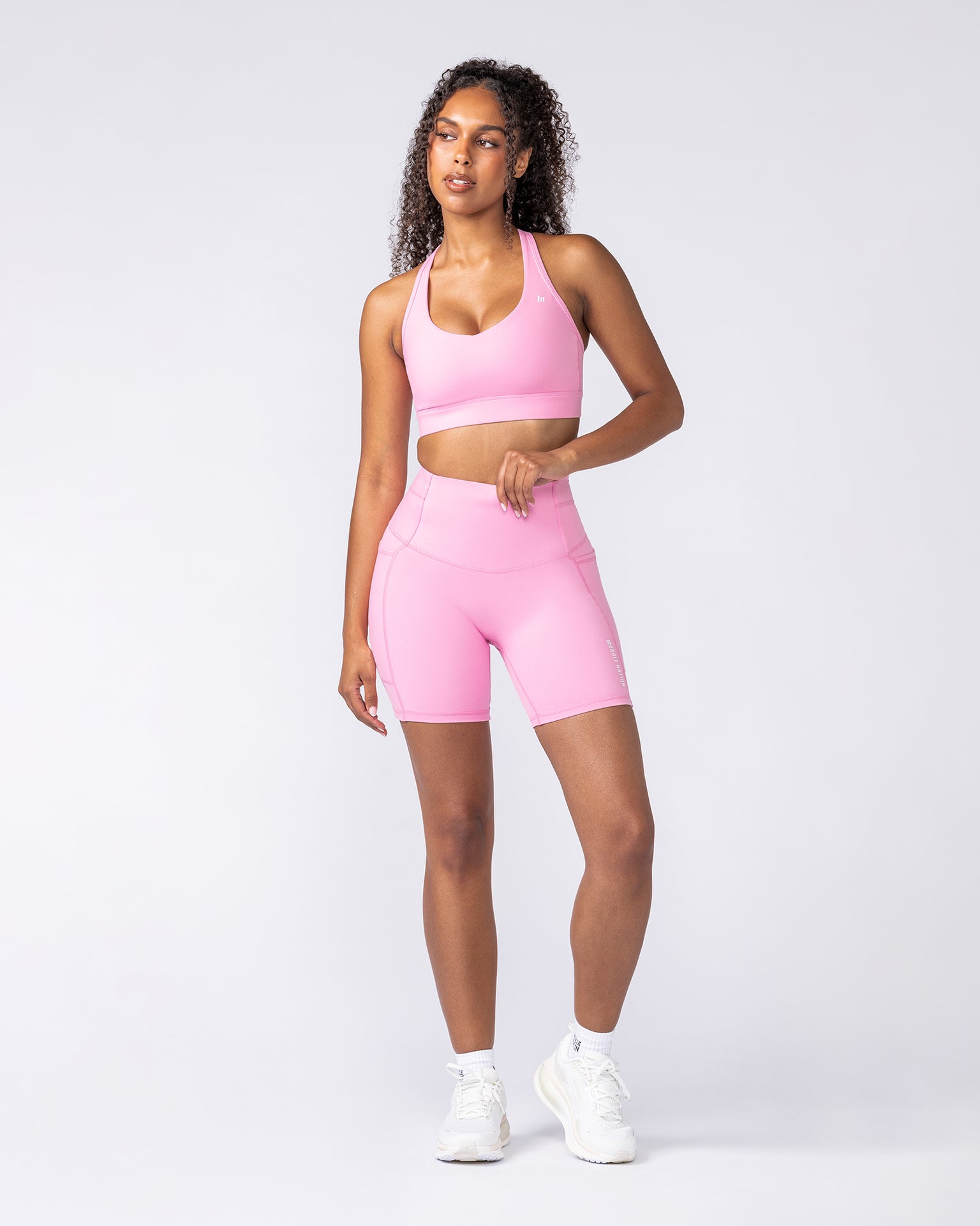 Elite Support Bra - Pink Frosting