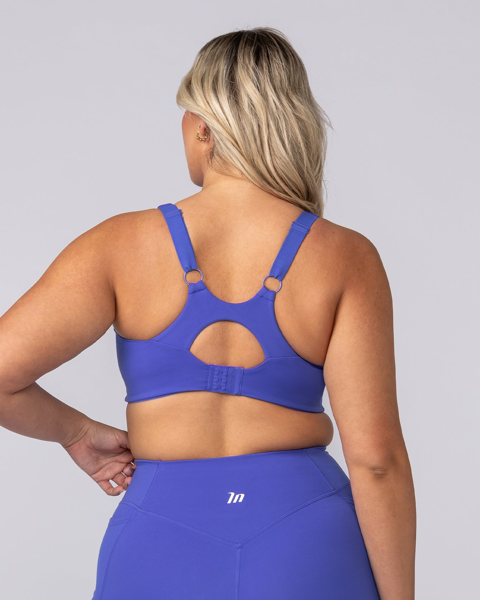 Endurance Bra - Baja Blue-Sports Bras-XS-062501BJBLU-XS-MNAPPRL42908-4-Muscle Nation