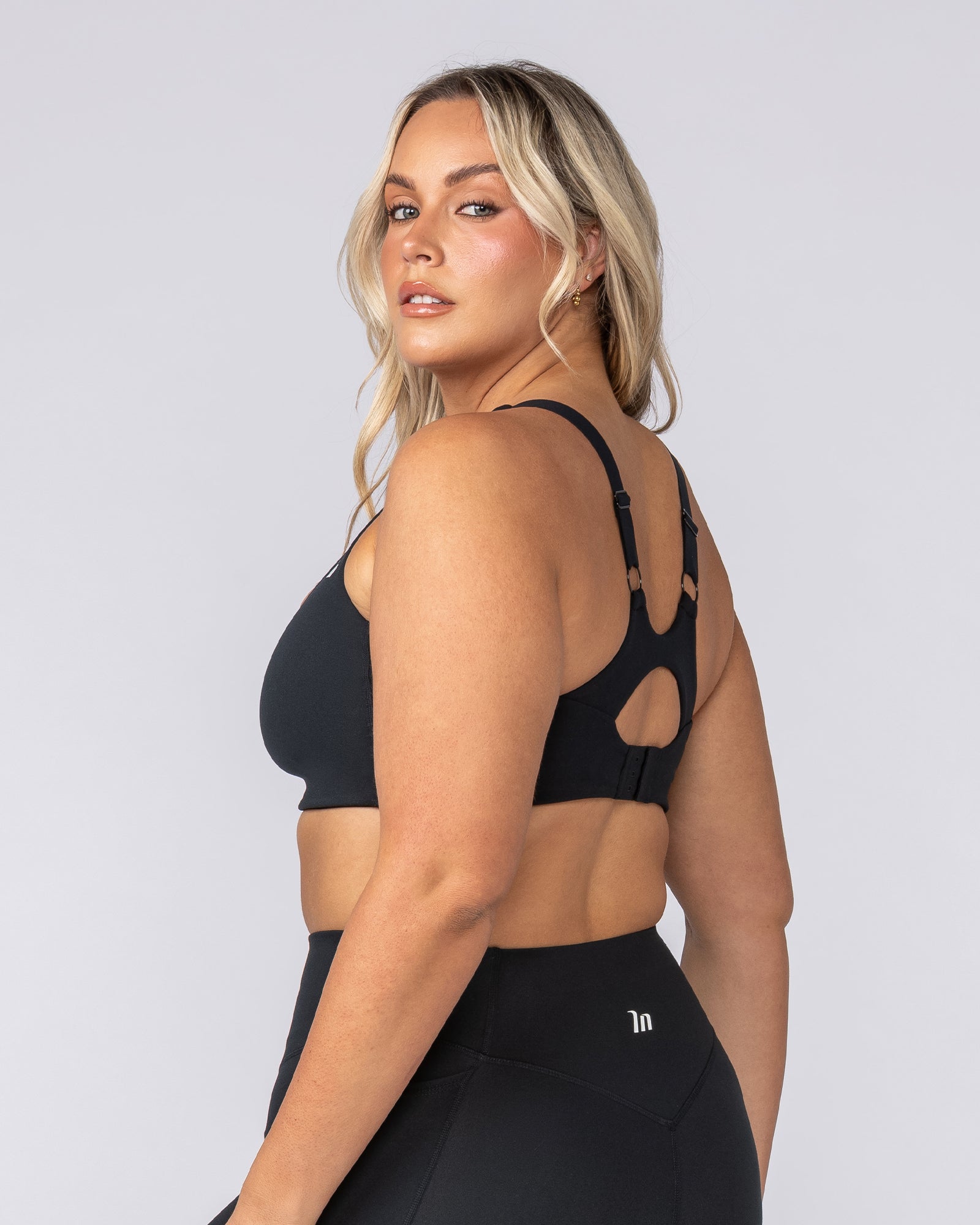 Endurance Bra - Black-Sports Bras-XS-062501BLK-XS-MNAPPRL42924-3-Muscle Nation