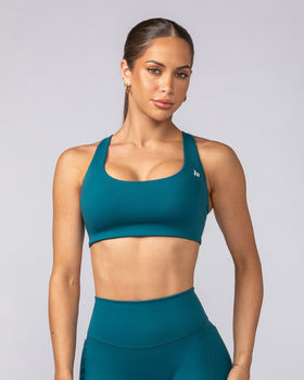 Endurance Bra - Deep Teal-Sports Bras-XS-062501DTEAL-XS-MNAPPRL42900-1-Muscle Nation