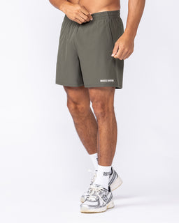 Essential Active 5" Shorts - Dark Khaki
