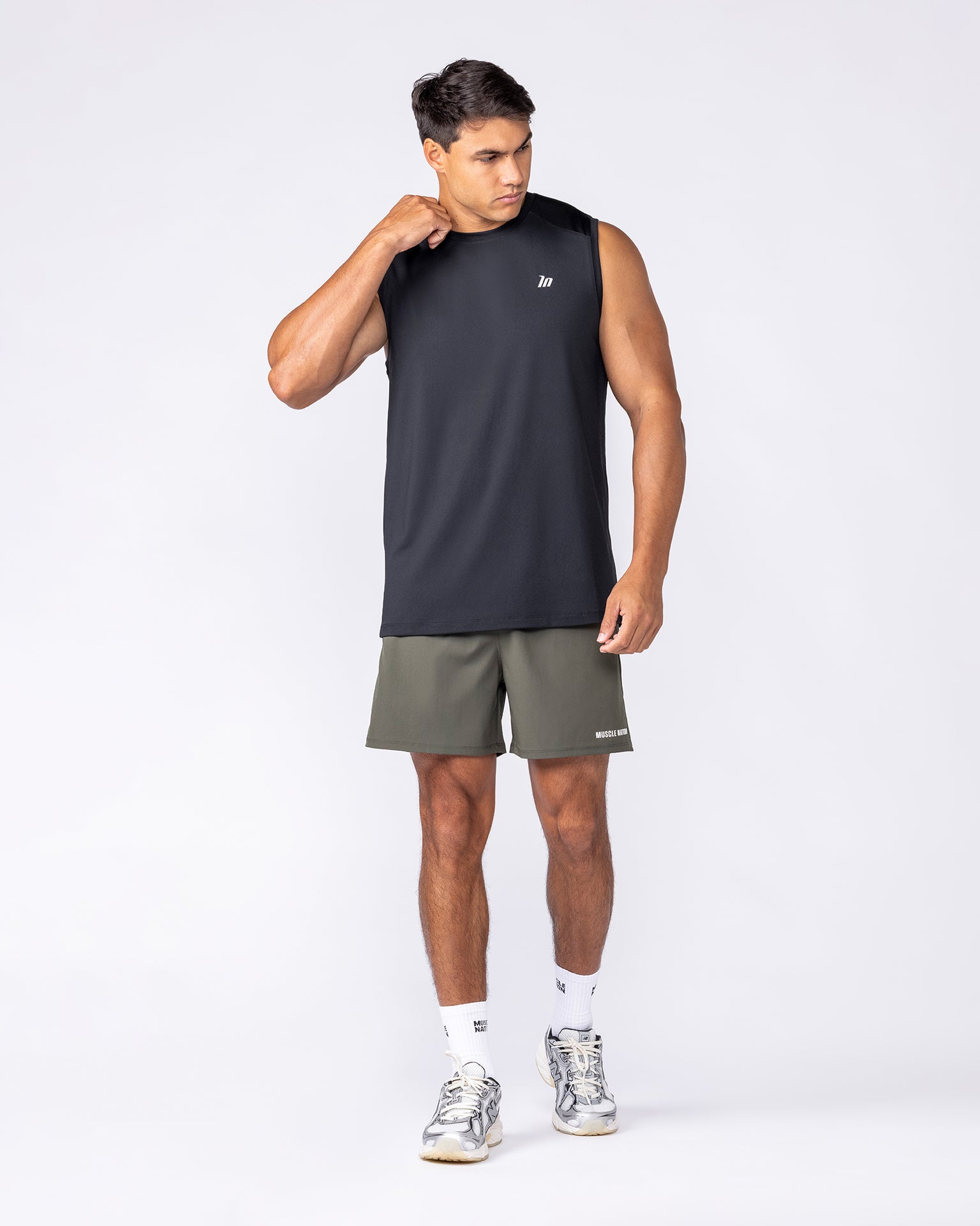 Essential Active 5" Shorts - Dark Khaki