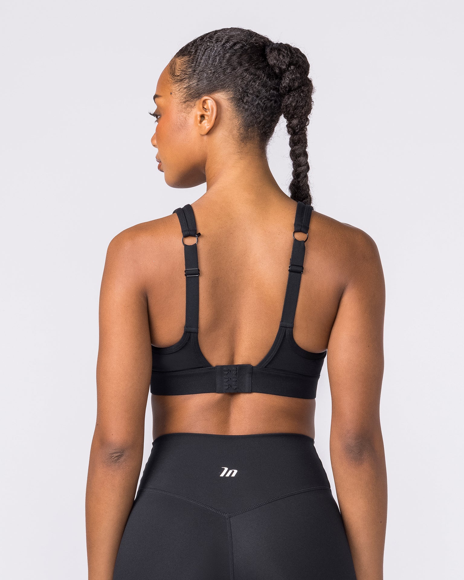 Everyday Everything Bra - Black-Sports Bras-XS-042606BLK-XS-MNAPPRL50046-6-Muscle Nation