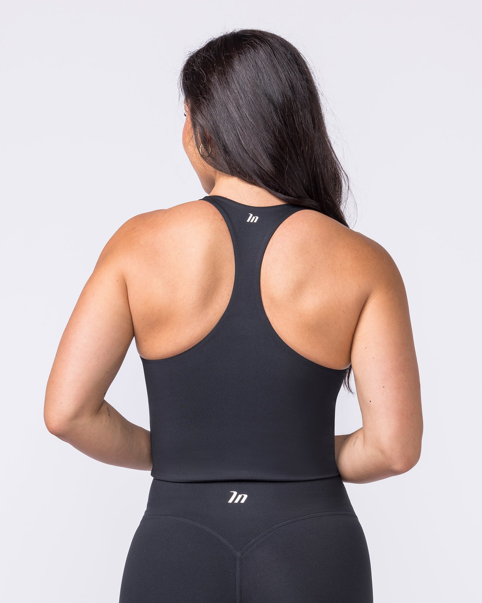 Everyday Form Cropped Tank - Black-Singlets & Tanks-XXS-022612BLK-XXS-MNAPPRL48560-4-Muscle Nation